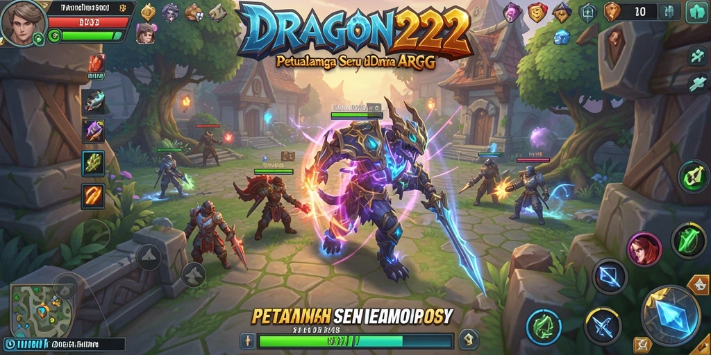 Tangkapan layar gameplay DRAGON222 menampilkan aksi seru dan grafis menawan.