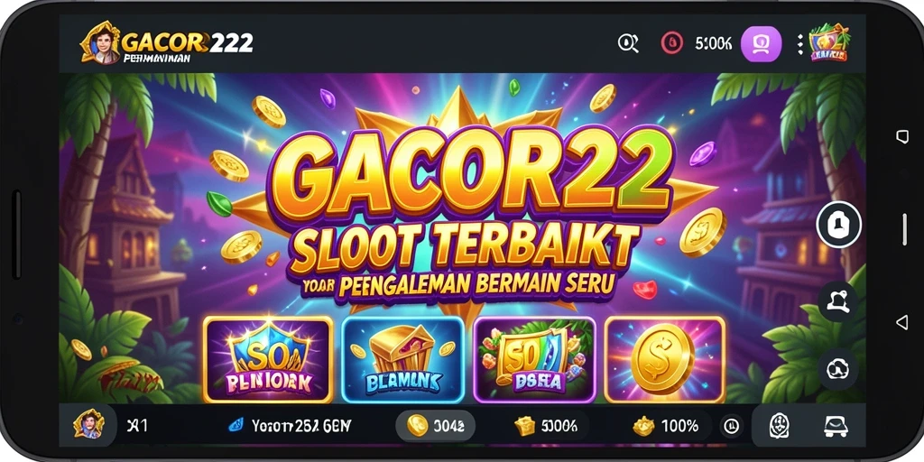 Tampilan menarik dan gameplay seru dari GACOR22.