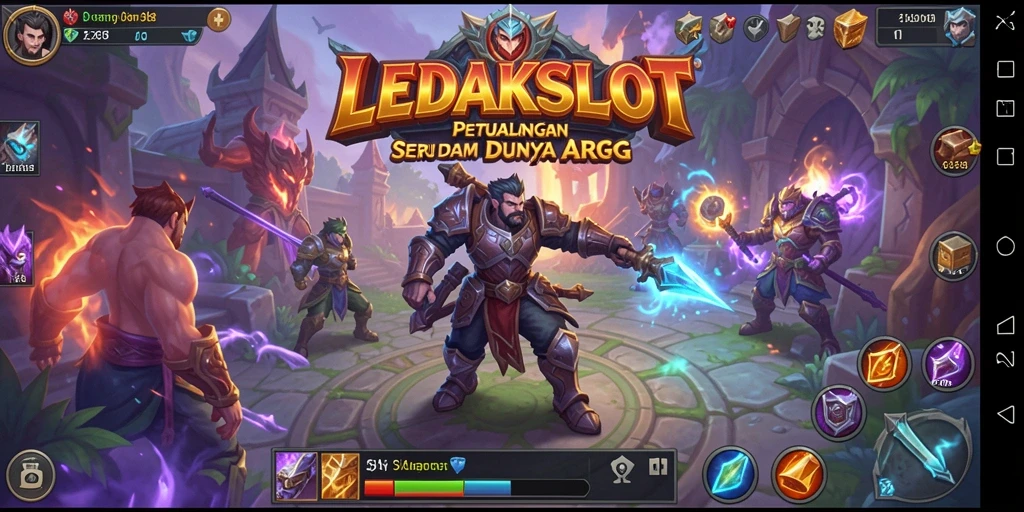 Screenshot gameplay LEDAKSLOT yang menampilkan pertarungan seru dan strategi.