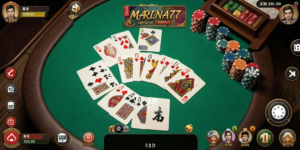 Screenshot gameplay QiuQiu yang menegangkan dan menyenangkan.