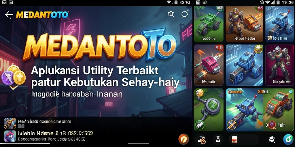 Tampilan screenshot dari MEDANTOTO menunjukkan fungsionalitas dan kemudahan penggunaan aplikasi.