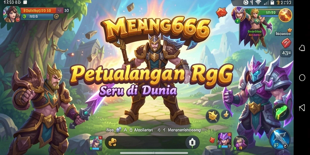Gameplay mendebarkan di dunia RPG MENANG666 yang menakjubkan.