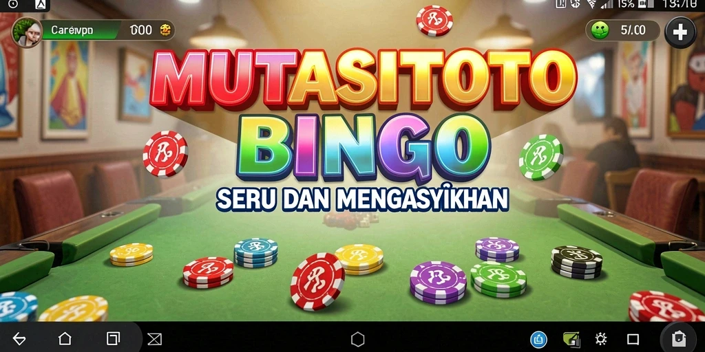 Screenshot gameplay Bingo yang mengasyikkan di MUTASITOTO.