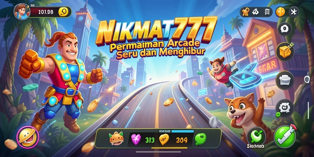 Screenshot gameplay <strong>NIKMAT777</strong> yang menunjukkan keseruan permainan Arcade.