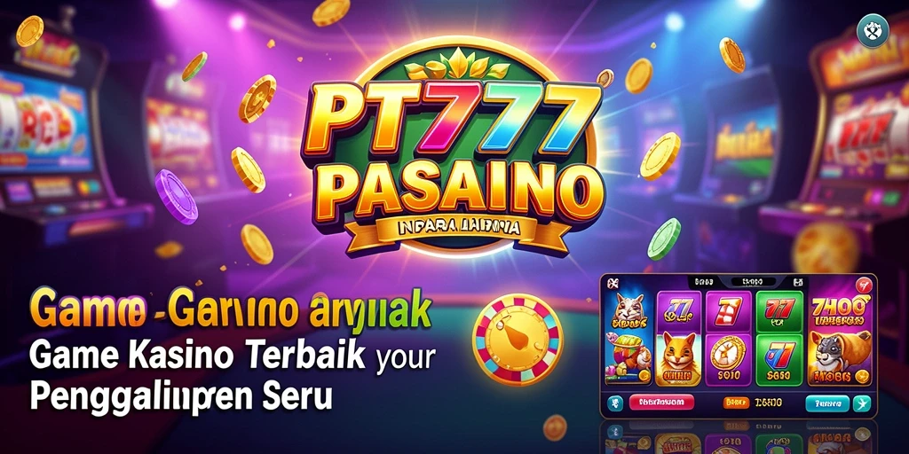 Tampilan menarik dari gameplay Kasino di PT777