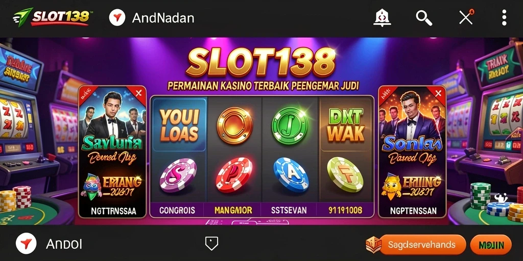 Tampilan menawan dari gameplay SLOT138 yang memikat.