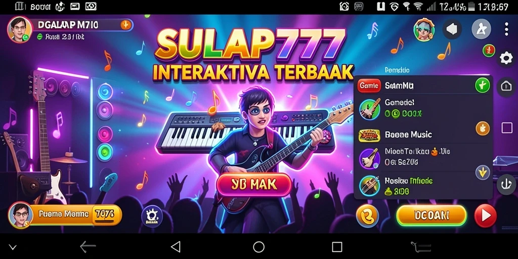 Tampilan gameplay SULAP777 yang seru dan interaktif.